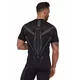 Pánske funkčné tričko Brubeck Dry s krátkym rukávom SS1466M - BLACK / GRAPHITE