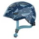 Detská cyklo prilba Abus Smiley 3.0 - Purple Star - Blue Whale