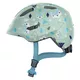 Detská cyklo prilba Abus Smiley 3.0 - Purple Star - Green Nordic