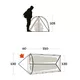 Stan FERRINO Thar 2 210x130x105 cm