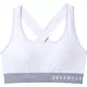 Dámska športová podprsenka Under Armour Mid Crossback - White