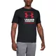 Pánske tričko Under Armour GL Foundation SS T - Charcoal Medium Heather/Graphite/Black