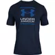 Pánske tričko Under Armour GL Foundation SS T - Charcoal Medium Heather/Graphite/Black