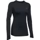 Dámske tričko Under Armour CG Armour Crew - Black /  / Metallic Silver