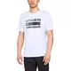 Pánske tričko Under Armour Team Issue Wordmark SS - White