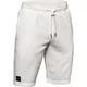 Pánske kraťasy Under Armour Rival Fleece Short - Onyx White