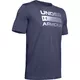 Pánske tričko Under Armour Team Issue Wordmark SS - White