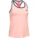 Dievčenské tričko Under Armour Knockout Tank - Peach Frost