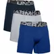 Boxerky Under Armour Charged Cotton 6in 3ks - Black - Royal
