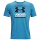 Pánske tričko Under Armour GL Foundation SS T - Charcoal Medium Heather/Graphite/Black