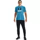 Pánske tričko Under Armour GL Foundation SS T - Charcoal Medium Heather/Graphite/Black