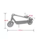 Elektrická kolobežka W-TEC Lambreto Max II 700W 10" - 2. akosť