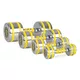Chrómové činky inSPORTline Yellsteel 5-14 kg