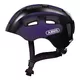 Detská cyklo prilba Abus Youn-I 2.0 - Pearl White - Black Violet