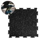 Záťažová podložka inSPORTline Puzeko 50x50x1 cm - čierno-šedá - čierno-šedá