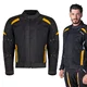 Pánska letná moto bunda W-TEC Tosheck - čierno-žltá