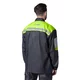 Moto pláštenka W-TEC Igava - čierna-fluo zelená