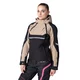 Dámska softshellová moto bunda W-TEC Annorack Lady - čierno-piesková - čierno-piesková