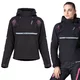 Dámska softshellová moto bunda W-TEC Annorack Lady - čierno-piesková - čierno-ružová