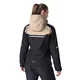 Dámska softshellová moto bunda W-TEC Annorack Lady - čierno-piesková
