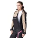 Dámska softshellová moto bunda W-TEC Annorack Lady - čierno-piesková