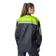 Moto pláštenka W-TEC Igava - čierna-fluo zelená