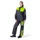 Moto pláštenka W-TEC Igava - čierna-fluo zelená