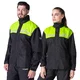Moto pláštenka W-TEC Rinstop - čierna-fluo - čierna-fluo