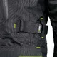 Pánska dlhá moto bunda W-TEC Glomnitz - čierno-zelená