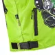 Moto bunda W-TEC Daemon - zelená s potlačou