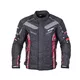 Pánska moto bunda W-TEC Kamicer - čierno-šedá - čierno-červená