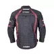 Pánska moto bunda W-TEC Kamicer - čierno-šedá