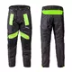 Pánske moto nohavice W-TEC Rusnac - čierno-zelená - čierno-zelená