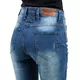 Dámske moto jeansy W-TEC Panimali - 2. akosť - modrá