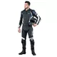 Pánska kožená moto bunda W-TEC Velocity - čierna-fluo