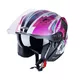 Moto prilba W-TEC YM-627 - Pure Matt Black