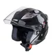 Moto prilba W-TEC Putta - čierna matná - čierno-bronzová