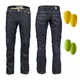 Pánske moto jeansy W-TEC A-1013 - čierna - čierna