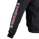 Pánska mikina W-TEC Black Heart Vintage Iron Hoodie - čierna