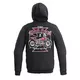 Pánska mikina W-TEC Black Heart Vintage Iron Hoodie - čierna