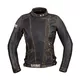 Dámska kožená moto bunda W-TEC Black Heart Lizza - 2.akosť - vintage hnedá