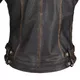 Dámska kožená moto bunda W-TEC Black Heart Lizza - 2.akosť - vintage hnedá