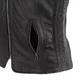 Dámska kožená moto bunda W-TEC Black Heart Raptura - 2. akosť - čierna