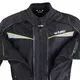 Pánska moto bunda W-TEC Progair - čierna-fluo