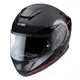Moto prilba W-TEC Yorkroad Fusion - Black Grey Red Glossy - Black Grey Red Glossy