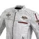 Dámska kožená moto bunda W-TEC Sheawen Lady White - biela