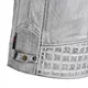 Dámska kožená moto bunda W-TEC Sheawen Lady White - biela