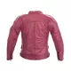 Dámska kožená moto bunda W-TEC Sheawen Lady Pink - ružová