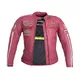 Dámska kožená moto bunda W-TEC Sheawen Lady Pink - ružová