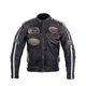 Pánska kožená moto bunda W-TEC Sheawen Vintage - čierna